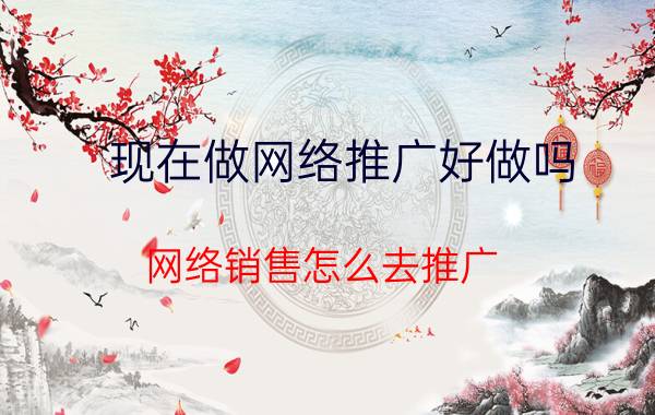 现在做网络推广好做吗 网络销售怎么去推广？